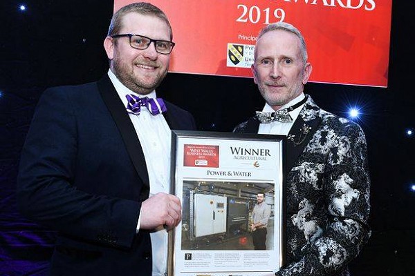 Agricultural Award Winner - West Wales Business Awards 2019