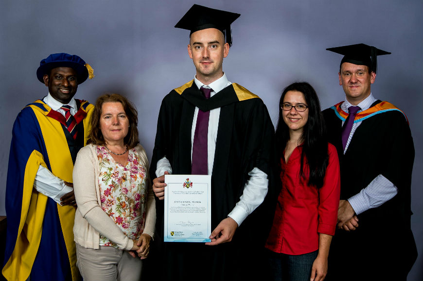 JAMES AWARDED THE PHILIP MORGAN GRADUATE INNOVATION PRIZE